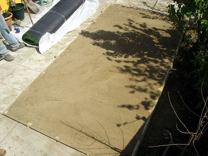Sand layer